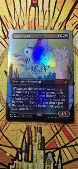 Risen Reef (Borderless) Special Guests Foil Creature Elemental Mythic MTG NM - Image 1