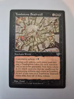 1x Tombstone Stairwell MTG Magic the Gathering Mirage Reserved List LP x1 - Image 1