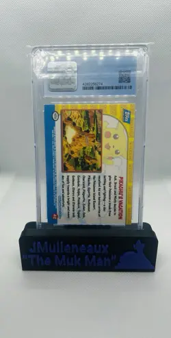 1999 Pokemon Topps Pikachu’s Vacation First Print Silver Foil CGC 9 - Image 2