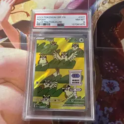 Pidgey 207/197 SV03: Obsidian Flames Holo PSA 8 Graded Pokemon - Image 1