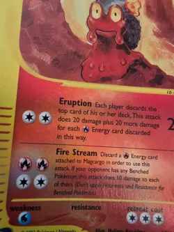 Pokemon Skyridge reverse holo Magcargo 17/144 - Image 2