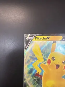Pikachu V Black Star Promo - SWSH198 - Sword & Shield Pokemon TCG Holo | NM - Image 5
