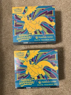 2x Pokemon Center ETB Ascended Heroes (2 Sealed ETB’s) - Image 1