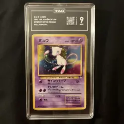 Mew 151 TAG 9 Pokemon Japanese Mystery of the Fossils - Image 1