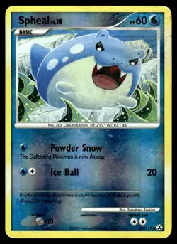 Spheal #82 - Reverse HOLO - Pokemon Rising Rivals - LP - Image 1