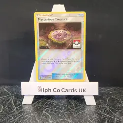 Mysterious Treasure 113a/131 Reverse Holo Pokemon League Stamp Near Mint - Image 1