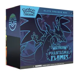 Pokemon Mega Evolution Phantasmal Flames Elite Trainer Box ETB Sealed - Image 1