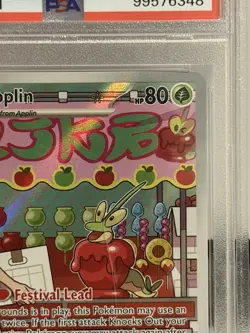 Pokemon Dipplin 170/167 Twilight Masquerade Illustration Rare Holo PSA 9 - Image 3