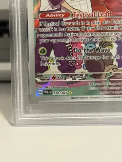 Pokemon Dipplin 170/167 Twilight Masquerade Illustration Rare Holo PSA 9 - Image 4