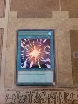 YUGIOH SUPER POLYMERIZATION CH01-EN033 ULTRA 1ST ED NM - Image 1