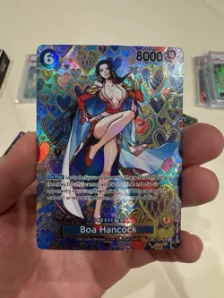 One Piece Boa Hancock (SP) OP07-051 Emperors in the New World Foil Custom Card - Image 1