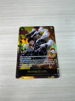 One Piece MONKEY.D.LUFFY Sec Royal Blood Alt Art OP10-118 Parallel Near Mint! - Image 1
