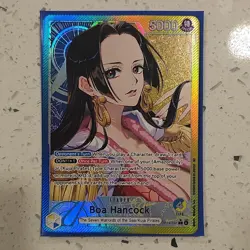 Boa Hancock OP14-041 (Alternate Art) The Azure Sea's Seven (L) Near Mint Foil - Image 1