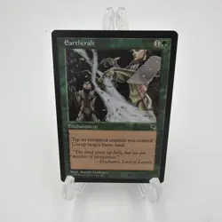 MTG Earthcraft Tempest NM Regular Rare Magic The Gathering Card - Image 1