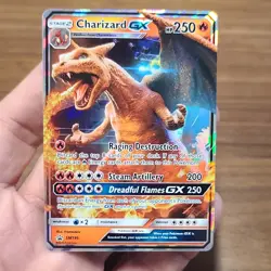 Charizard GX SM195 SM Promo Holo 250 HP Stage 2 Pokemon Card English - Image 1