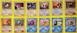 VINTAGE POKEMON GYM HEREOS CARDS COLLECTION (( 40 CARDS )) A - Image 4