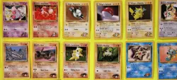 VINTAGE POKEMON GYM HEREOS CARDS COLLECTION (( 40 CARDS )) C - Image 3
