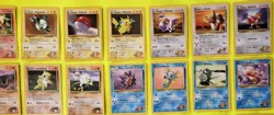 VINTAGE POKEMON GYM HEREOS CARDS COLLECTION (( 40 CARDS )) D - Image 4