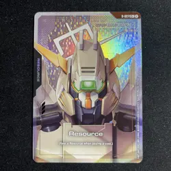 Gundam Gusion Rebake (Resource) - R-027 C+ Gundam Card Game - Near Mint/Mint - Image 1