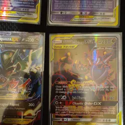 Pokemon GX EX Tag Team Holo Card Lot - Eevee & Glaceon, Gengar & Mimikyu (6) - Image 5