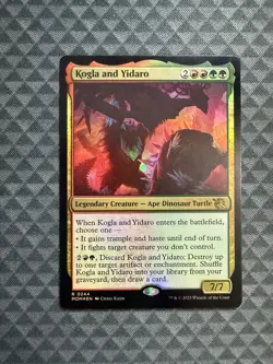 MTG Kogla and Yidaro #0244 Foil Rare March of the Machine (MOM) - Image 1
