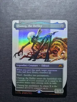 Ulamog, the Defiler FOIL Borderless - #383 Modern Horizons 3 - NearMint Eng MTG - Image 1