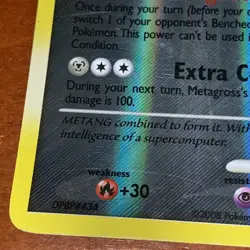 Metagross 10/146 Reverse Holo Rare Legends Awakened Pokemon TCG Near Mint - Image 3