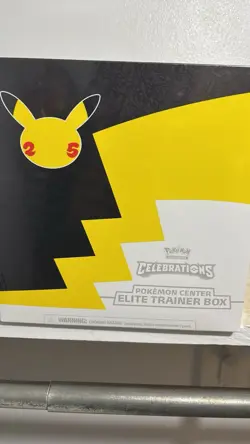 Pokemon Celebrations Elite Trainer Box Booster Promo Pikachu Greninja - Image 1