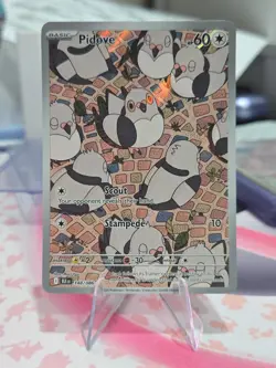 Pokemon TCG: Pidove Illustration Rare - Black Bolt 146/086 - Near Mint English - Image 1
