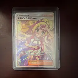 Pokemon Lillie's Full Force Full Art Ultra Rare Holo SM-Cosmic Eclipse 230/236 - Image 1