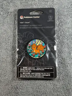 Vulpix Pin Badge Pokemon Center Monthly Pins Habitat TCG 3 OF 12 - Image 1