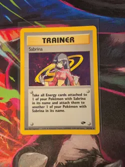 Sabrina Holo Gym Challenge 20/132 LP Pokemon TCG - Image 1