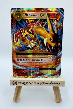 Pokemon XY Evolutions Mega Charizard Ex Holo 13/108 - LP - Image 1