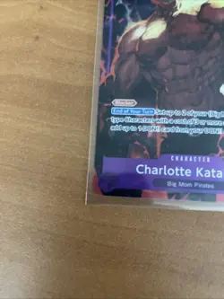 2025 One Piece A Fist of Divine Speed Charlotte Katakuri Alt Art Card OP11-067 - Image 2