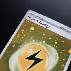 Pokemon Card - Basic Lightening Energy HD Cosmos Holo SVE 004 S&V 151 SWIRL NM - Image 2