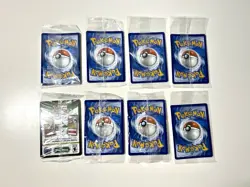 Pokemon 2025 Holiday Calendar Stamped Promos Sealed (Complete Set Of 8 Cards) NM - Image 2