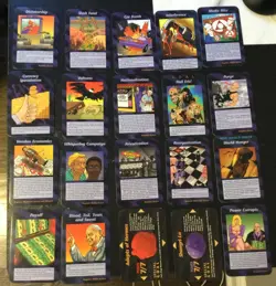 Illuminati Card Game Vintage 1990´s NM 53 Card Lot Steve Jackson Games # 2 - Image 1