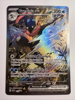 Greninja ex 132 Sv: Scarlet & Violet Promo Cards Holo - Image 1