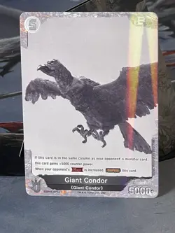 Giant Condor P 071+ Foil Godzilla Card Game 1st Edition Rare Parallel Battle - Image 1