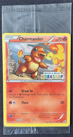 Charmander 17/113 Build-A-Bear Workshop Promo Sealed Pokemon Card - Image 1