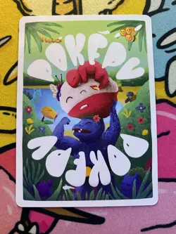 Pokepu v2 - Wugglypiff (Wigglytuff) 17/77 - Derpy Pokemon Parody / Fan Art Card - Image 2
