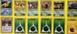 VINTAGE POKEMON GYM HEREOS CARDS COLLECTION (( 40 CARDS )) B - Image 5