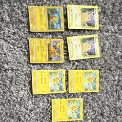 Pokemon TCG Pikachu 7 Card Lot Regular Pokemon Nintendo English - Image 1