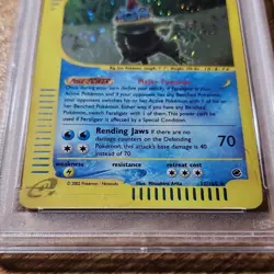 Pokemon Feraligatr 012/165 Expedition Base Set Holo Rare English 2002 PSA 7 - Image 4