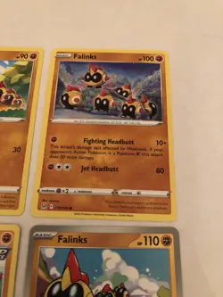 Lot Of 4 Falinks Pokemon Cards - Image 4