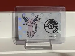 UNGRADED Pokemon Center x Bear Walker Espeon COA - Image 3