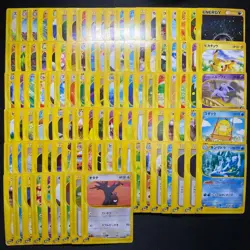 Pokemon e Series Vs Trading Cards Lot 100 Plus Duplicates Bulk ForParts - Image 1