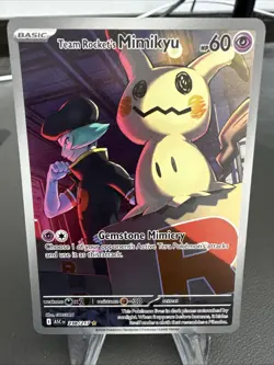 Team Rocket's Mimikyu 238/217 (Illustration Rare) Ascended Heroes NM Pokemon TCG - Image 1
