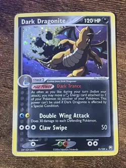 Pokemon TCG Dark Dragonite Holo 15/109 Team Rocket Returns - Image 1