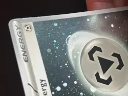 Pokemon TCG 151 Metal Energy Cosmos Holo HD Swirl - Image 1